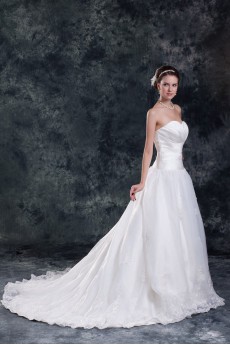 Organza Sweetheart Ball Gown