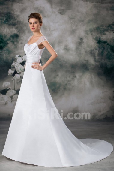 Satin Sheath Gown