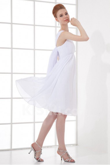 Chiffon Square Short Dress