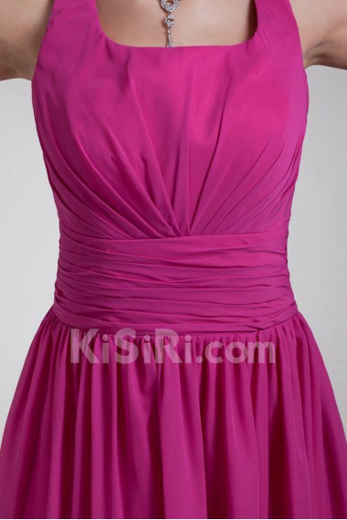 Chiffon Square Short Dress