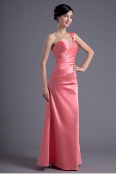 Satin Sweetheart Column Dress