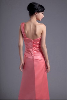 Satin Sweetheart Column Dress