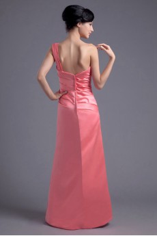 Satin Sweetheart Column Dress