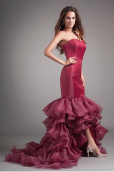 Organza Sweetheart Mermaid Dress