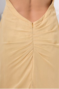 Chiffon Sweetheart Column Dress