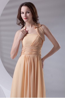 Chiffon Halter Dress