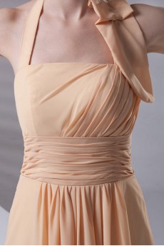 Chiffon Halter Dress