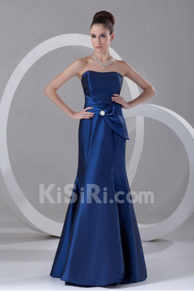 Taffeta Scoop Sheath Dress