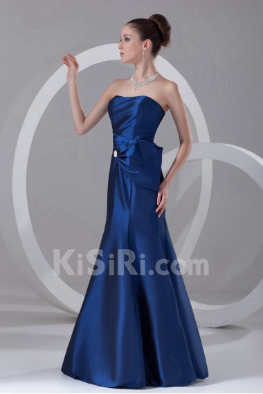 Taffeta Scoop Sheath Dress