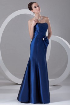 Taffeta Scoop Sheath Dress