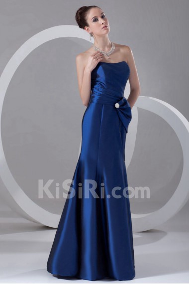 Taffeta Scoop Sheath Dress