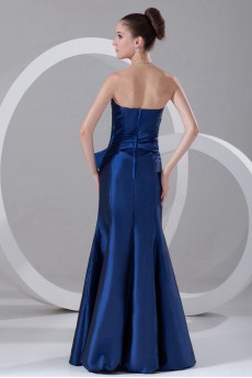 Taffeta Scoop Sheath Dress