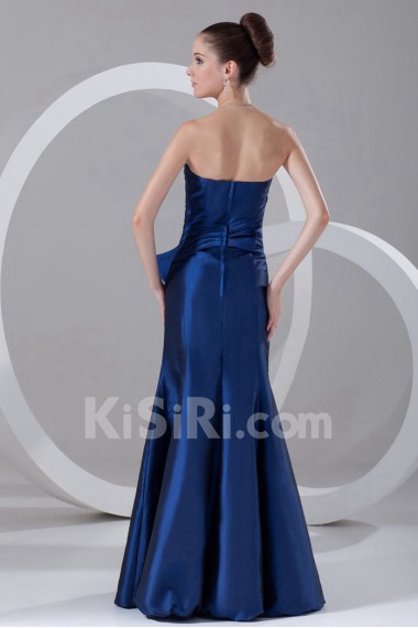 Taffeta Scoop Sheath Dress