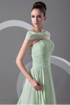 Chiffon Strapless Dress