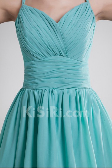 Chiffon Knee Length Dress