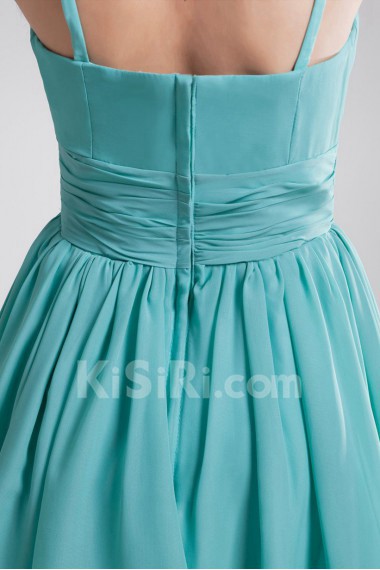 Chiffon Knee Length Dress