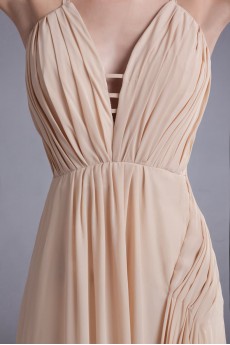 Chiffon Column Dress