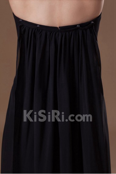 Chiffon Sweetheart Column Dress