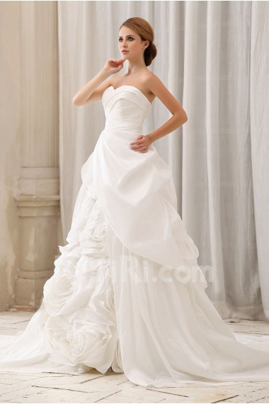 Taffeta Sweetheart Ball Gown