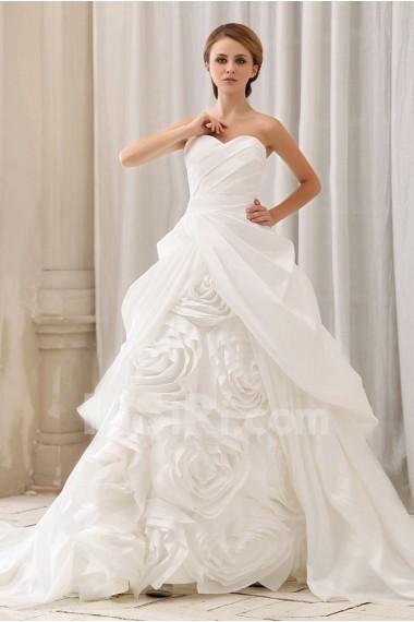 Taffeta Sweetheart Ball Gown