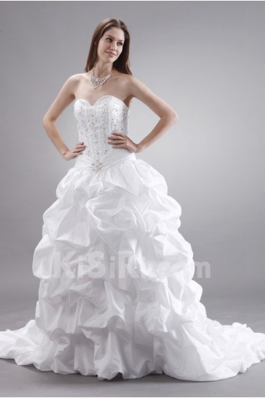 Taffeta Sweetheart Ball Gown