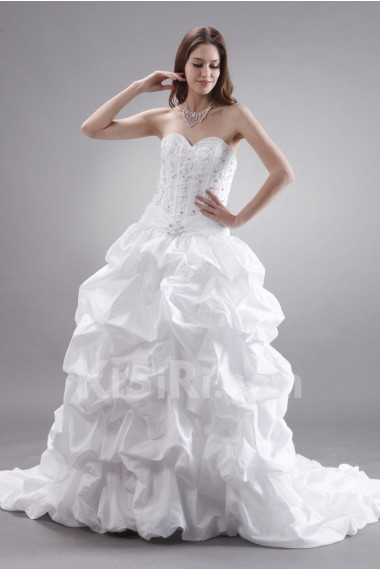 Taffeta Sweetheart Ball Gown