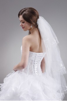 Organza Sweetheart Ball Gown 