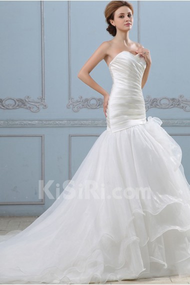 Organza Sweetheart Mermaid Dress