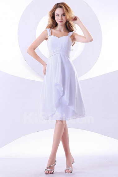 Chiffon Sweetheart Short A-line Dress