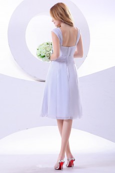 Chiffon Sweetheart Short A-line Dress