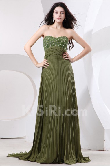 Chiffon Sweetheart Empire Dress