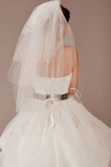 Organza Sweetheart Chapel Train Ball Gown with Crystals