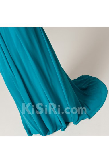 Chiffon Strapless Empire Dress