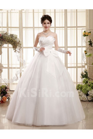 Tulle Sweetheart Ball Gown Dress with Beading and Sequins