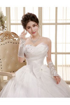 Tulle Sweetheart Ball Gown Dress with Beading and Sequins