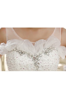 Lace Sweetheart Ball Gown Dress with Beading and Sequin