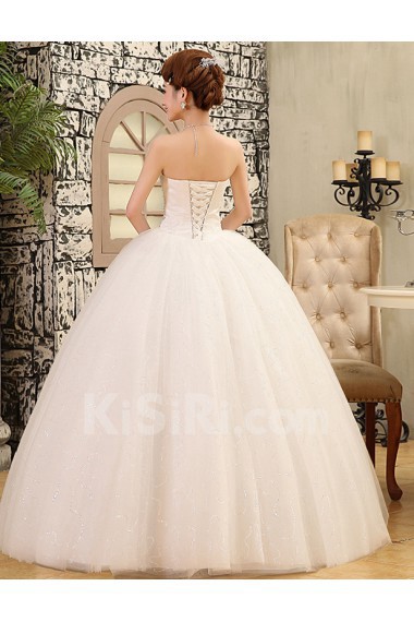 Lace and Tulle sweetheart Ball Gown Dress with Sequin