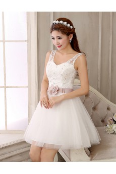 Lace V-Neck Sheath Dress with Beading