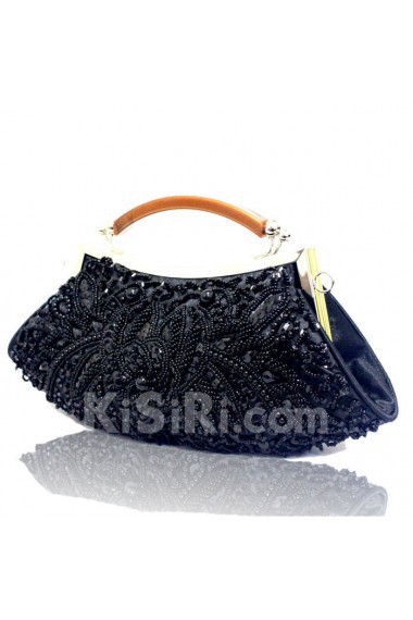 Satin Bead Handbag