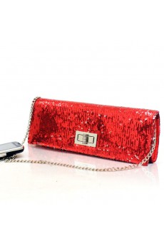 Satin Sequins Handbag