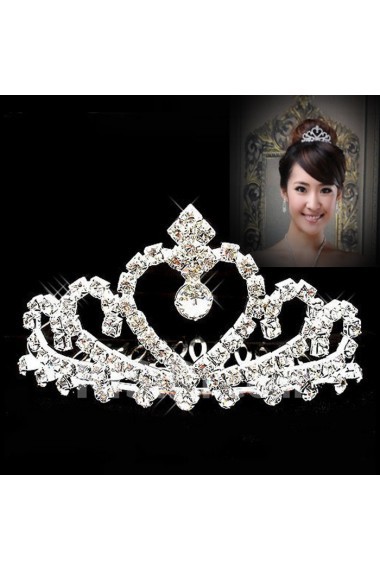 Alloy Wedding Headpiece With Rhinestone