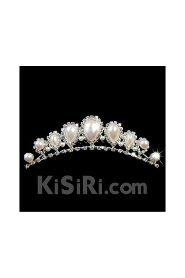 Alloy Wedding Headpiece With Rhinestone