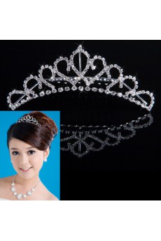 Alloy Wedding Headpiece With Rhinestone