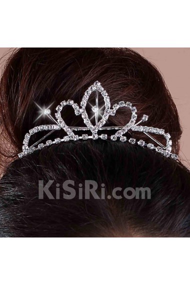 Alloy Wedding Headpiece With Rhinestone