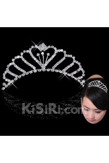 Alloy Wedding Headpiece With Rhinestone