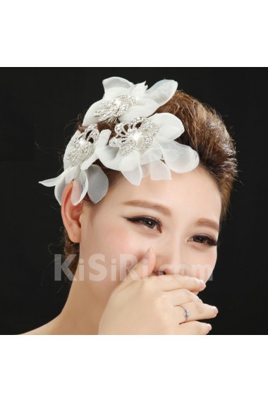 Alloy Wedding Headpiece With Rhinestone