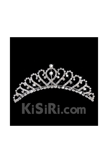 Alloy Wedding Headpiece With Rhinestone