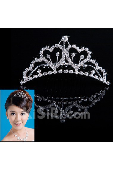 Alloy Wedding Headpiece With Rhinestone