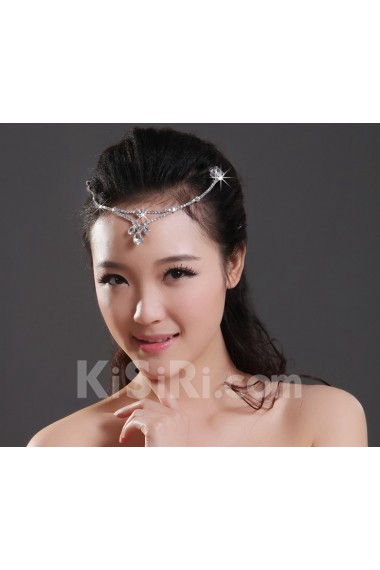 Alloy Wedding Headpiece With Rhinestone