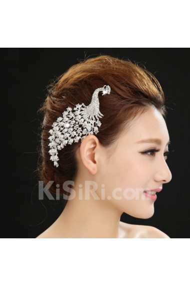 Alloy Wedding Headpiece With Rhinestone